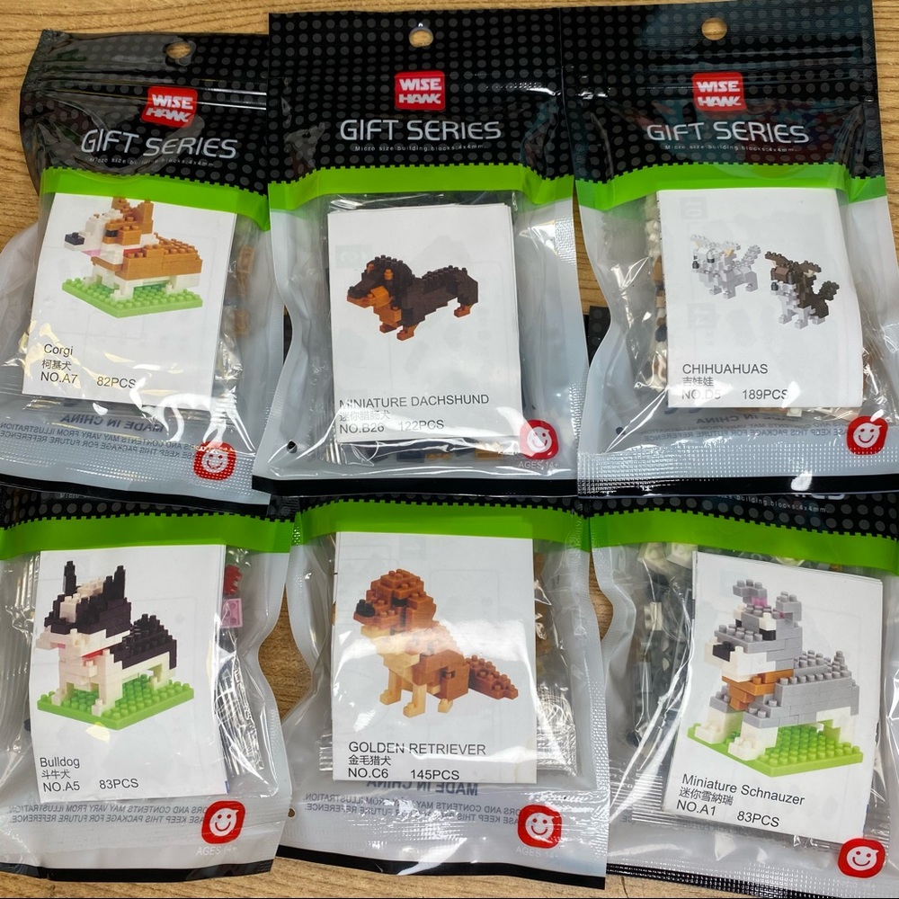 Twin Meerkats 119pcs Nano Blocks - Picture 2 of 3